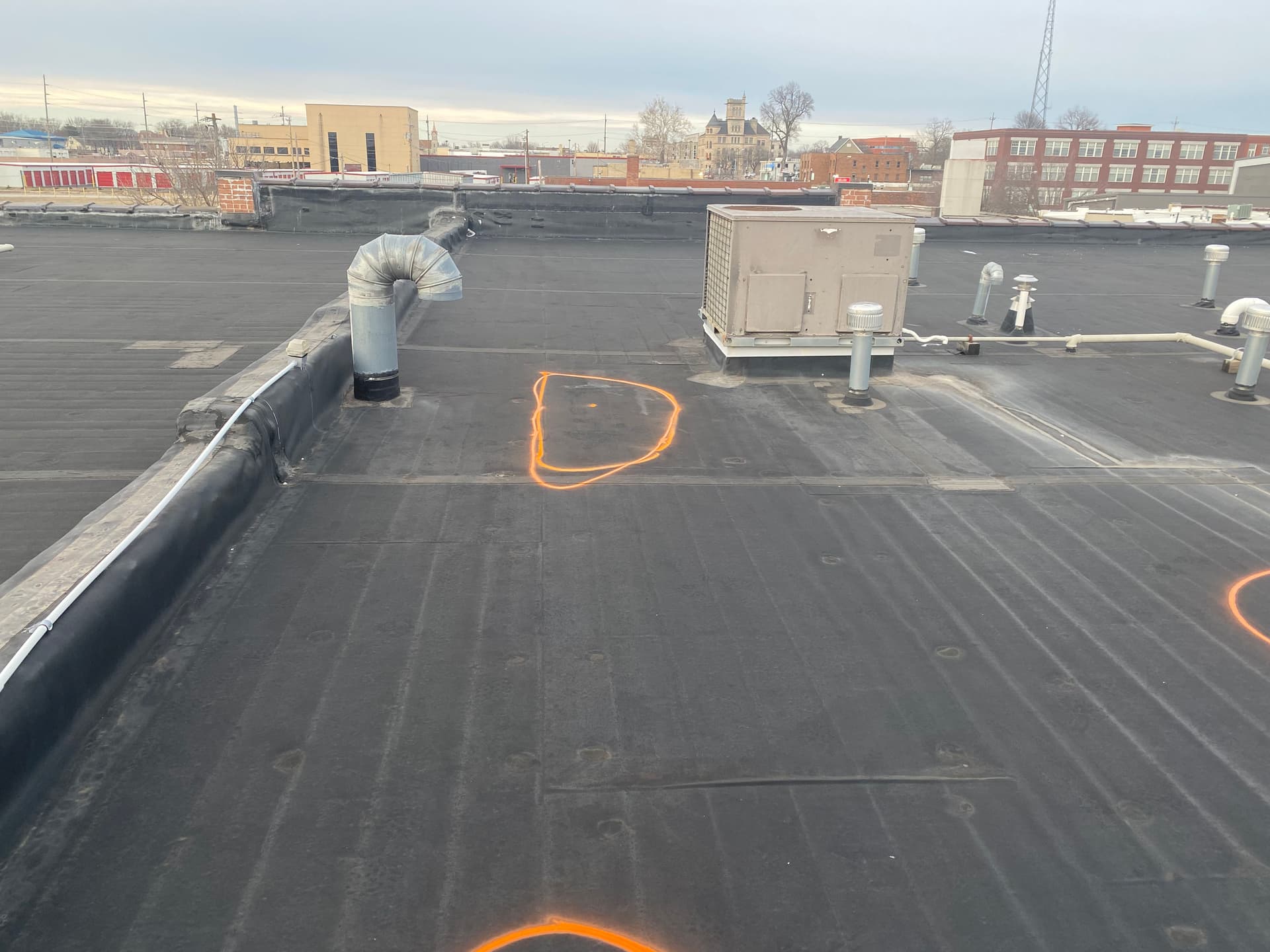 Gallery photos for Storm Damage on Commercial Flat Roofs Is Easy to Miss: Image #1