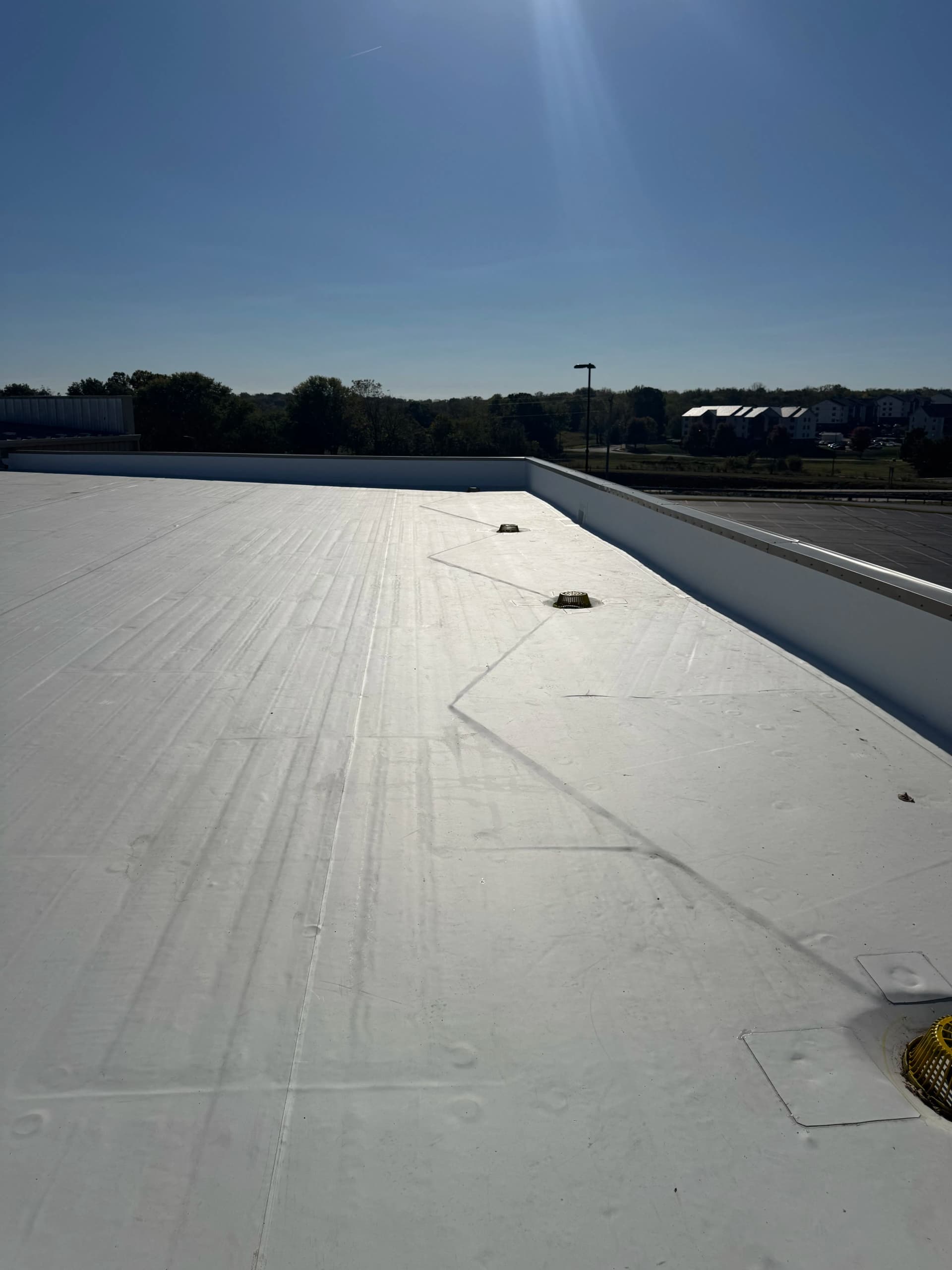 Gallery photos for Fully Adhered TPO Flat Roof Passes Inspection in Springfield Missouri: Image #1