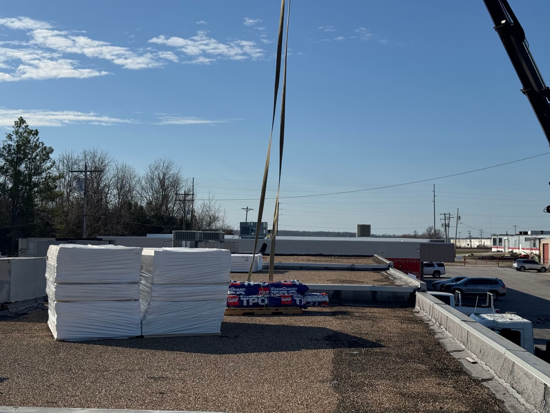 Gallery photos for TPO Roofing Installation in Action - Redeemed Roofing Systems: Image #1