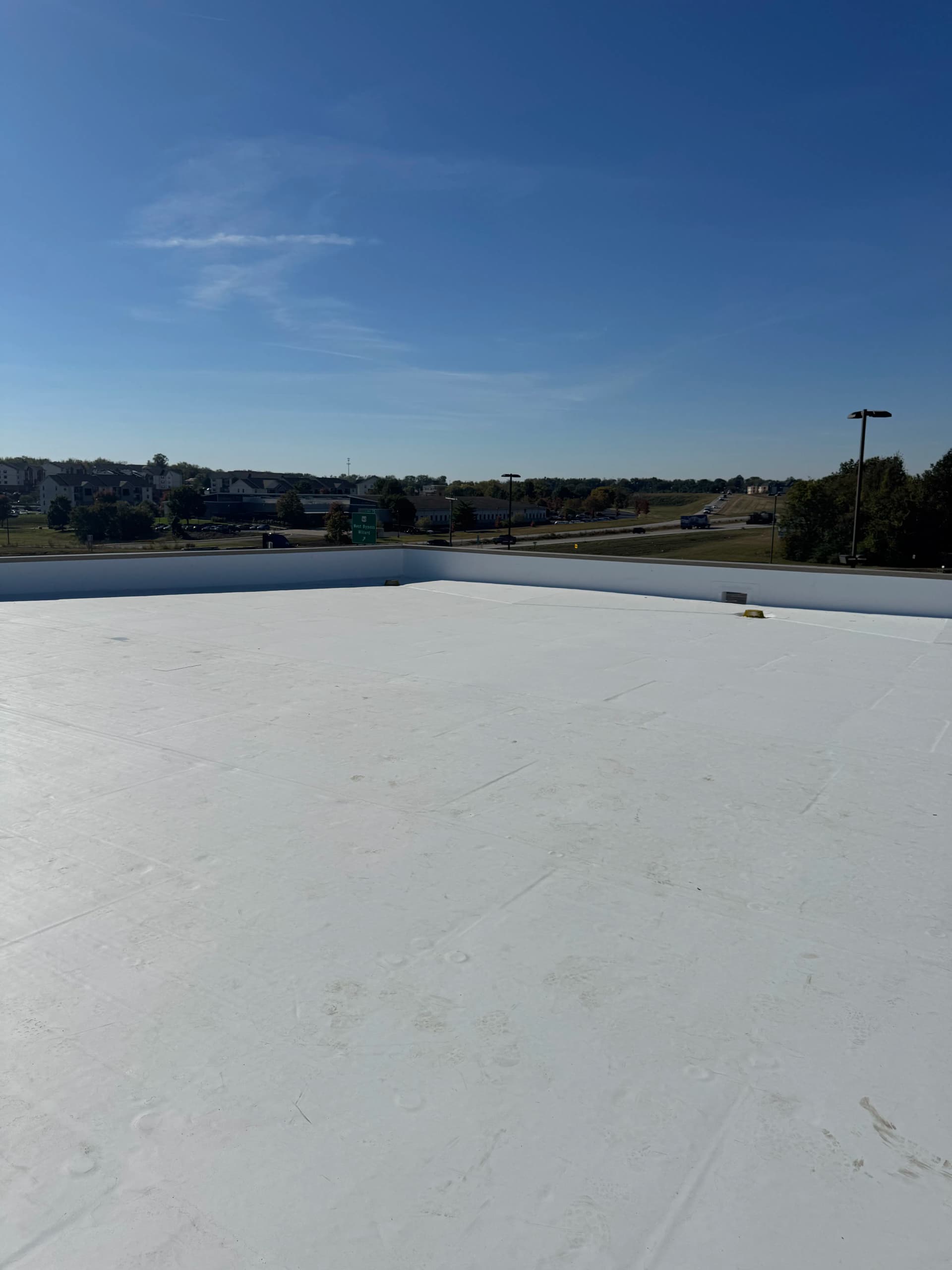Gallery photos for Fully Adhered TPO Flat Roof Passes Inspection in Springfield Missouri: Image #3