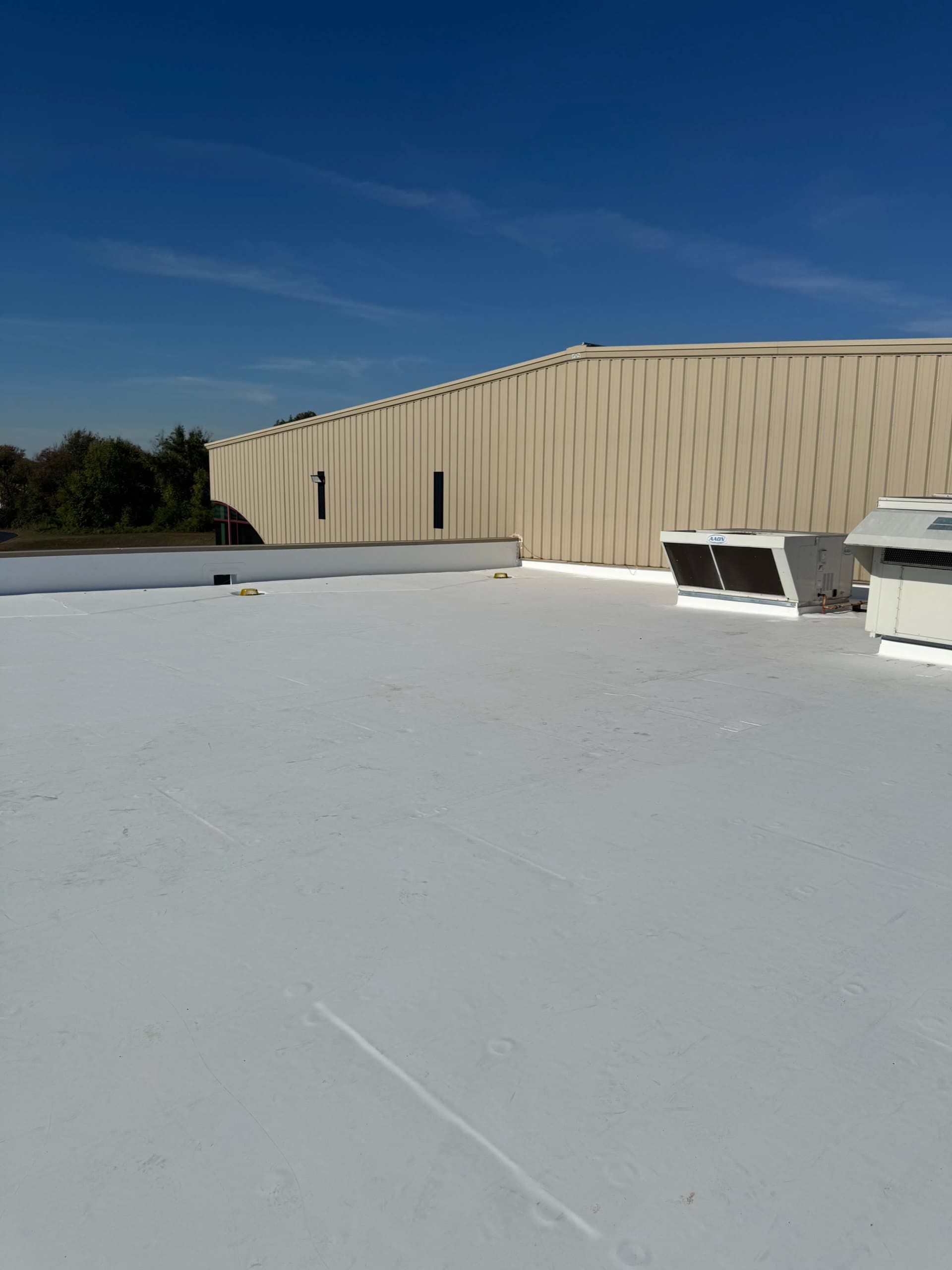 Gallery photos for Fully Adhered TPO Flat Roof Passes Inspection in Springfield Missouri: Image #2