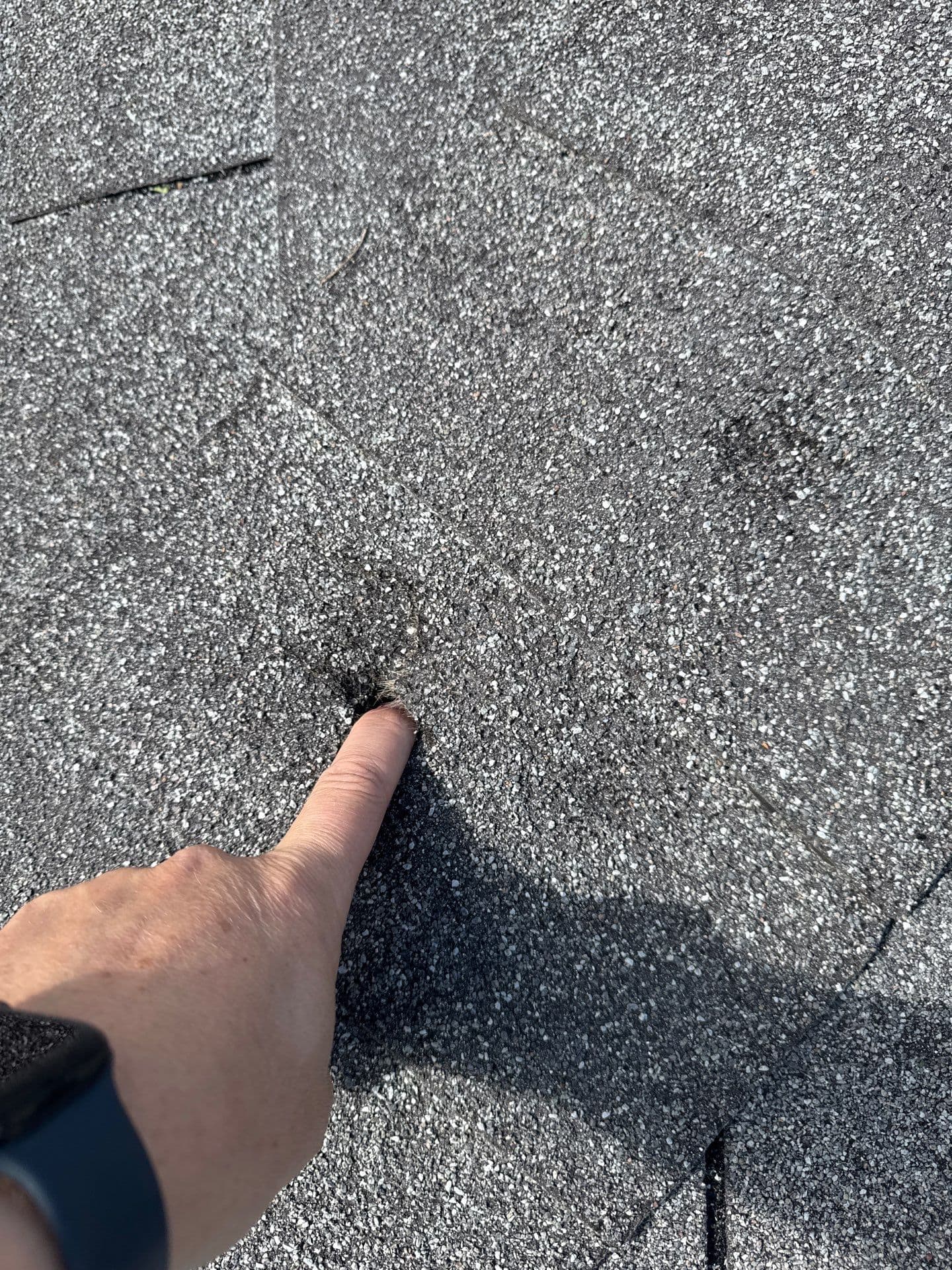 Gallery photos for Hail Hit the Queen City Area Hard - Here's What We're Seeing: Image #2