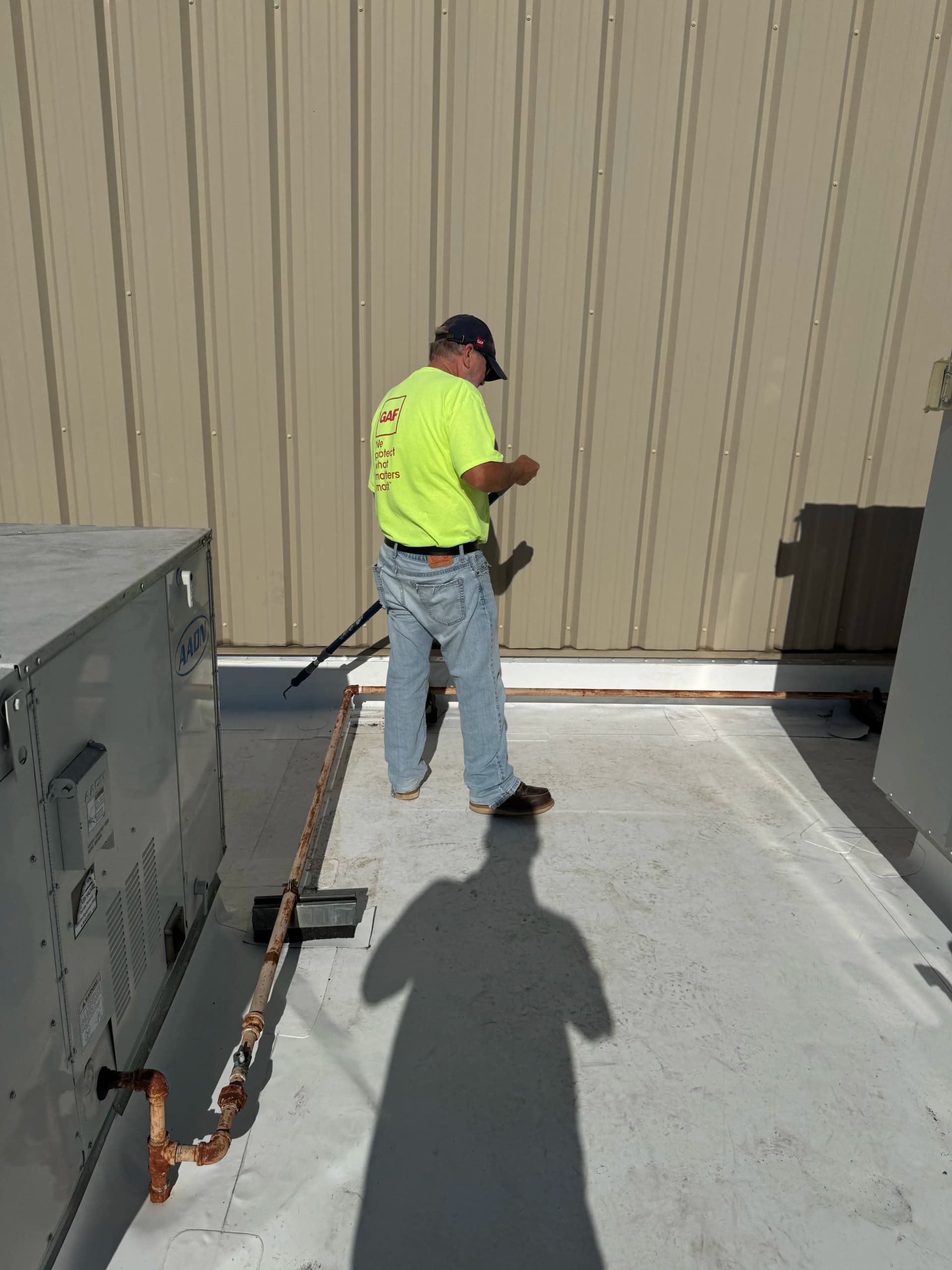 Fully Adhered TPO Flat Roof Passes Inspection in Springfield Missouri image