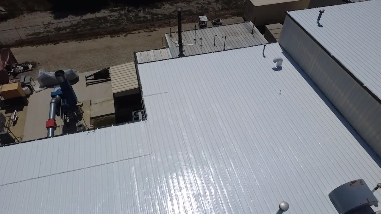 Gallery photos for Commercial Metal Roof Coating Done Right - No Tear-Off Needed: Image #1