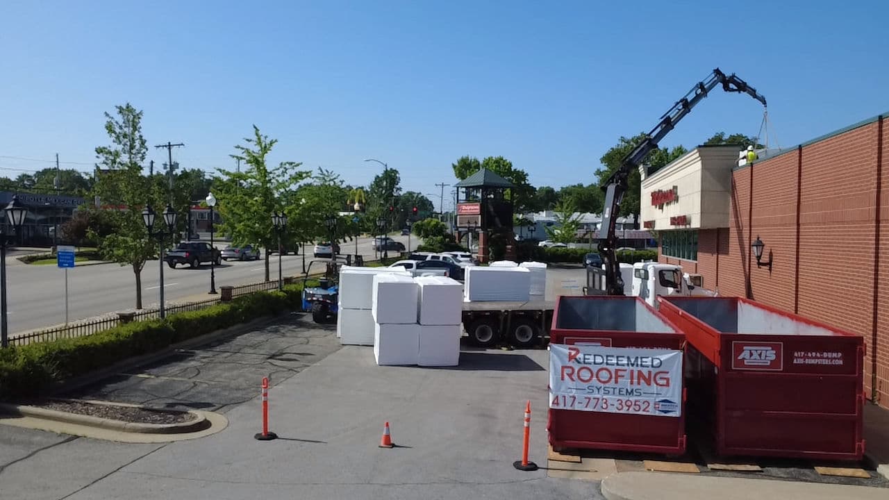 GAF 20-Year Commercial Roofing System Install in Springfield image